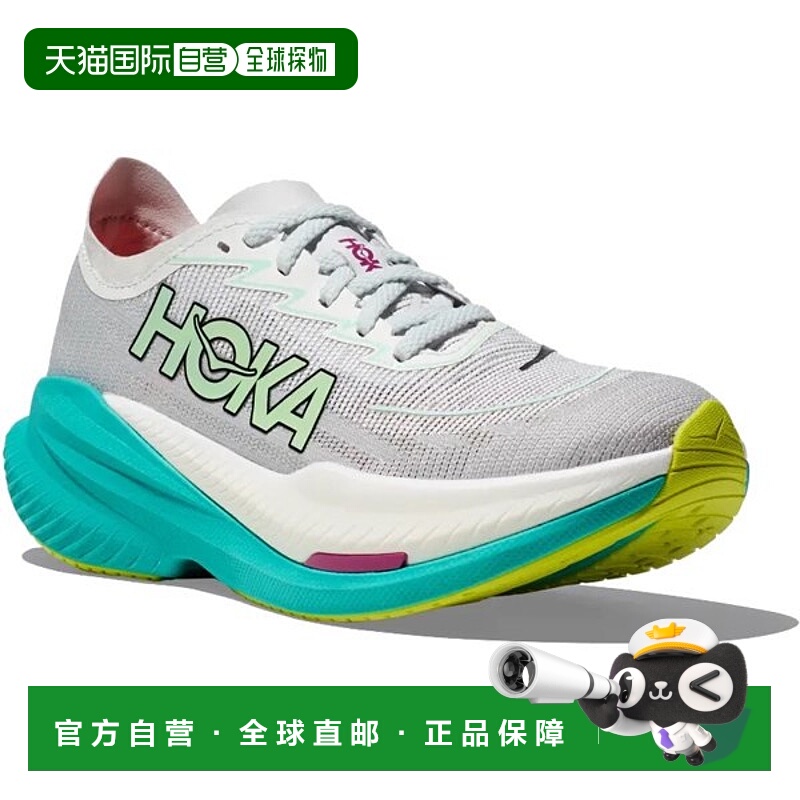 日本直邮HOKA 马赫 X 2 女士跑步鞋 [1155120] 霜白/电蓝色