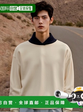 韩国直邮COVERNAT 卫衣CO2303CR08EC公用CORDUROY HALF ZIP-UP SW