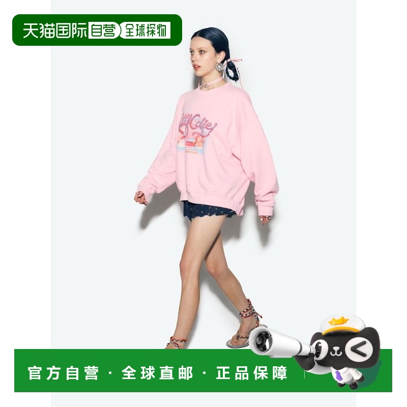 韩国直邮ASIF CALIE 女士女士卫衣/绒衫CA24ASW002PK CANDYFORNIA