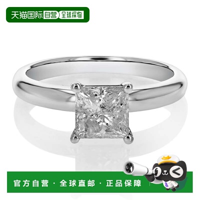 自营vir jewels1.35 cttw Princess Diamond Solitaire Engagemen