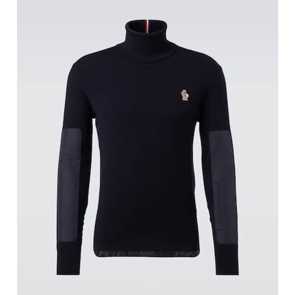 潮奢 Moncler Grenoble 盟可睐 男士 Aprés ski 羊毛混纺上衣