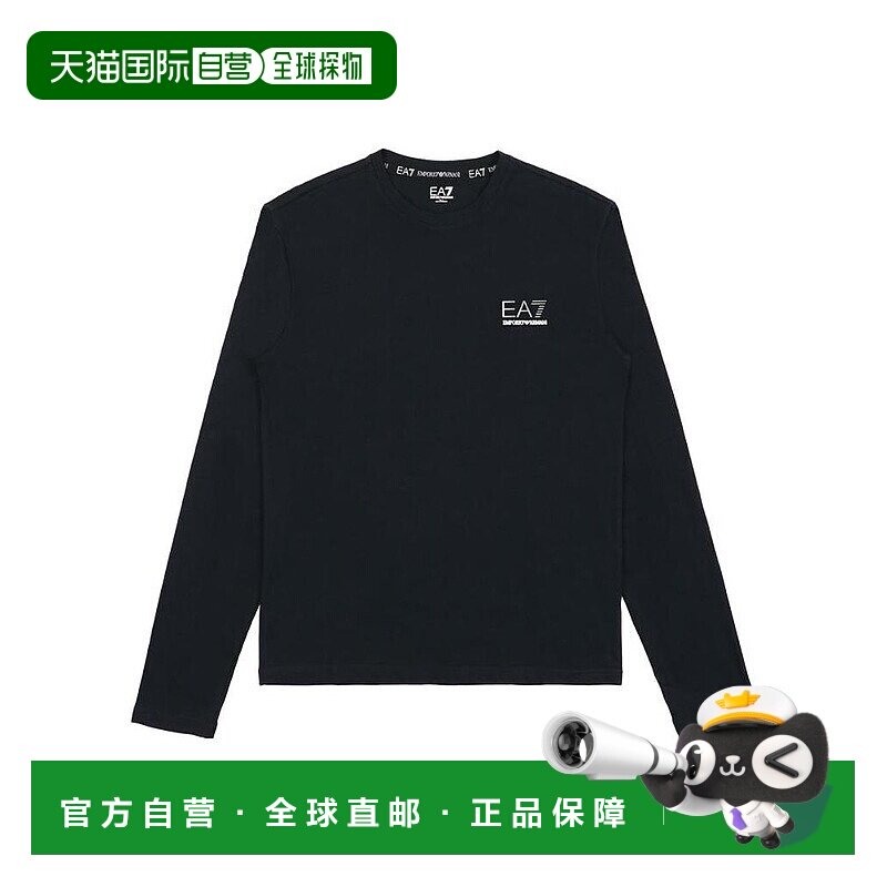 香港直邮EA7 Emporio Armani Logo圆领长袖T恤 2736984A209阿玛尼