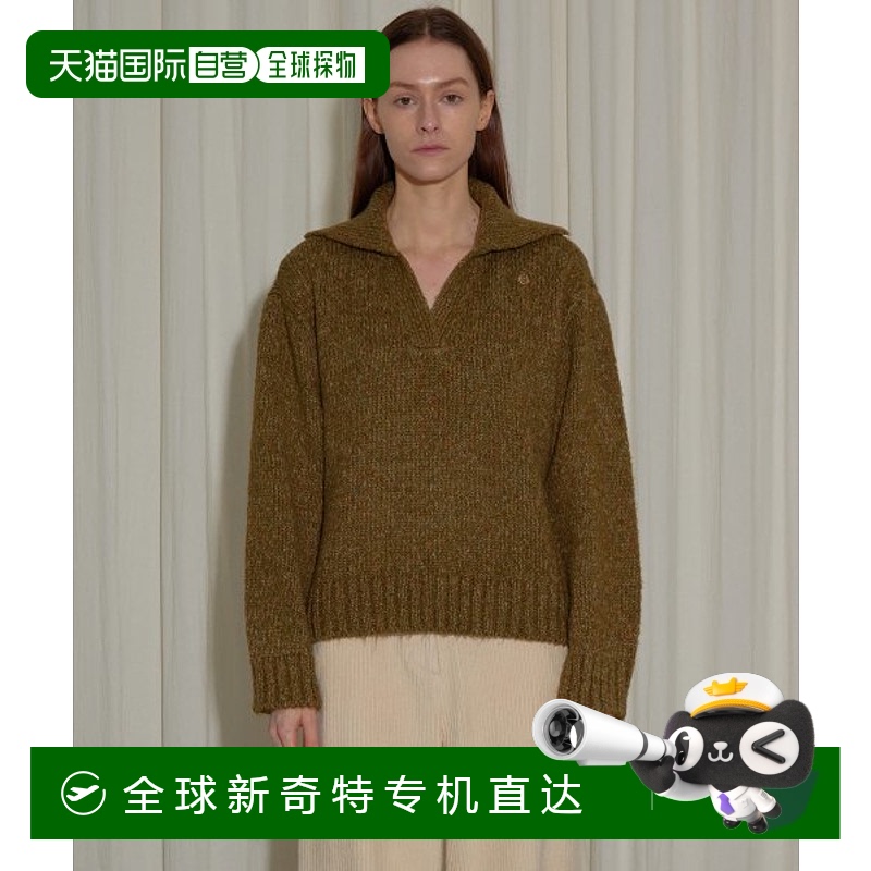 韩国直邮EN OR 女士毛针织衫BCWTKN001KH OPEN COLLAR SOFT PULLOV