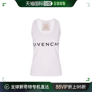 女士 香港直邮潮奢 纪梵希 徽标印花圆领背心 Givenchy BW70AZ3YA