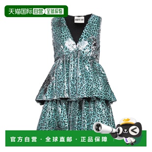 女士 连衣裙V领无袖 1h可退 时尚 aniye 修身 优 美国直邮