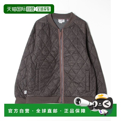 日本直邮gym master 男女同款 jacquard quilting zip jacket 拉