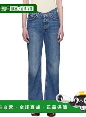 1h可退 香港直邮AGOLDE 女士 Kelly 牛仔裤 A2291535ESS blue蓝色