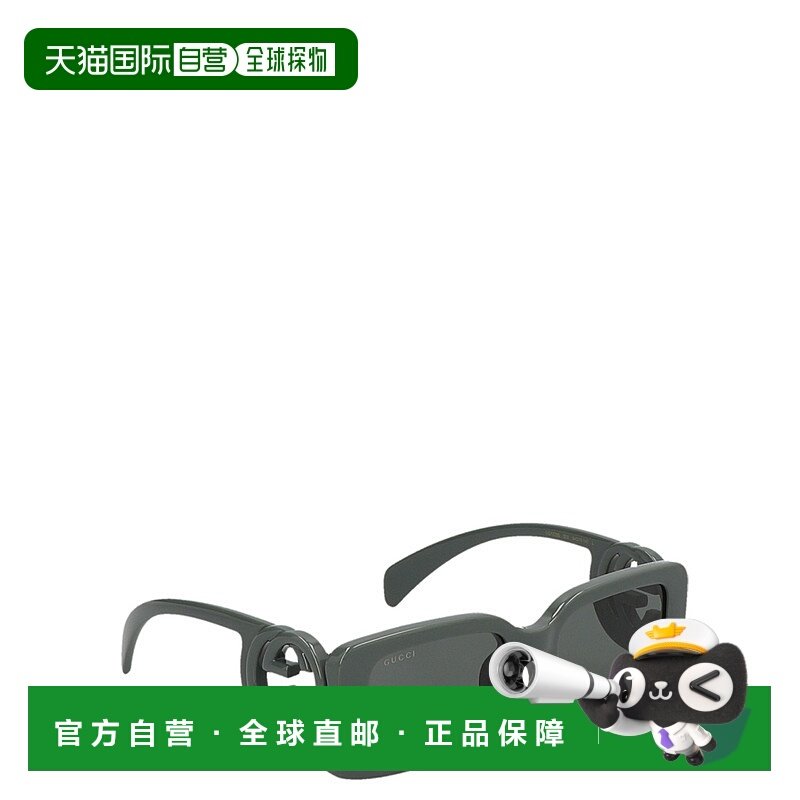 香港直邮GUCCI 女士眼镜 733369J16911412 SS2023 灰色 Black ace