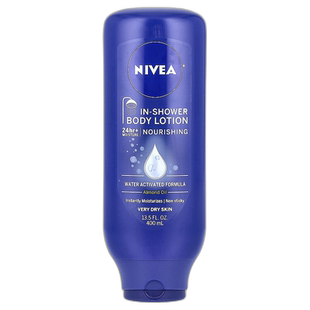 香港直邮妮维雅,In-Shower Body Lotion, 13.5 fl oz (400 m正品