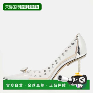 自营Mach & Mach Transparent Pvc And Leather Diamond Dreams P