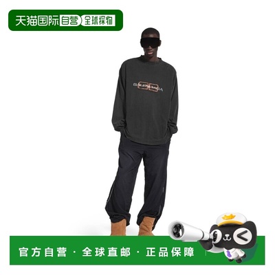 自营欧洲直邮Balenciaga巴黎世家 Bb Icon Stencil男士镂空标识长