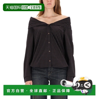 1h可退 香港直邮OUR LEGACY 女士衬衫 W4252KBBLACKFAUXLUMBERJAC