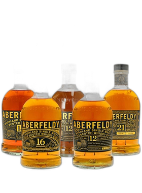 欧洲直邮Aberfeldy艾柏迪英国礼盒装洋酒1000ml12年单一麦芽浓郁