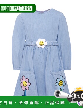 1h可退 香港直邮Stella McCartney 牛仔连衣裙 TX1A70Z0522