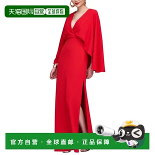 自营Halston Olaya Gown - multi 美国奥莱直发连衣裙长裙