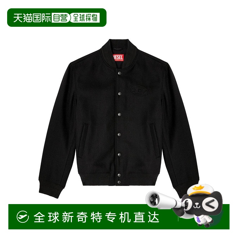 1h可退 香港直邮DIESEL 男士夹克 A195820PJBI9XX AW2025 黑色 Di