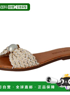 自营Steve Madden Dipsy Slide Sandal Metal Multi  DIPS02S1 Wo