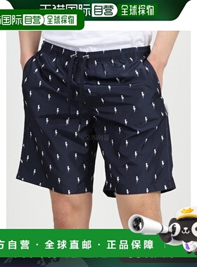 韩国直邮NEIL BARRETT 通体 Micro Bolts 游泳长短裤 (MY58026B Y