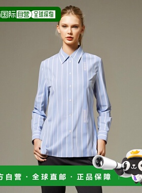 香港直邮JACQUEMUS 女士衬衫  AW2024蓝色 长袖243SH06416913EV