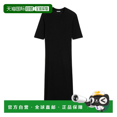 香港直邮Ami Paris 女士T恤 SS2025 FDR271JE0101001黑色 短袖