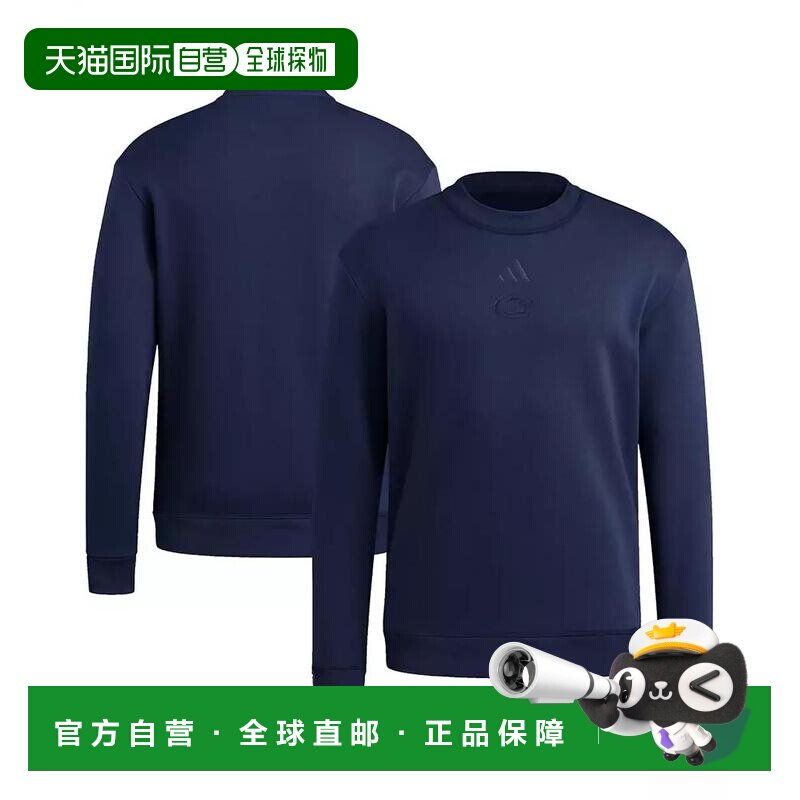 【美国直邮】adidas/阿迪达斯 男士 帽衫运动夹克衫长袖卫衣