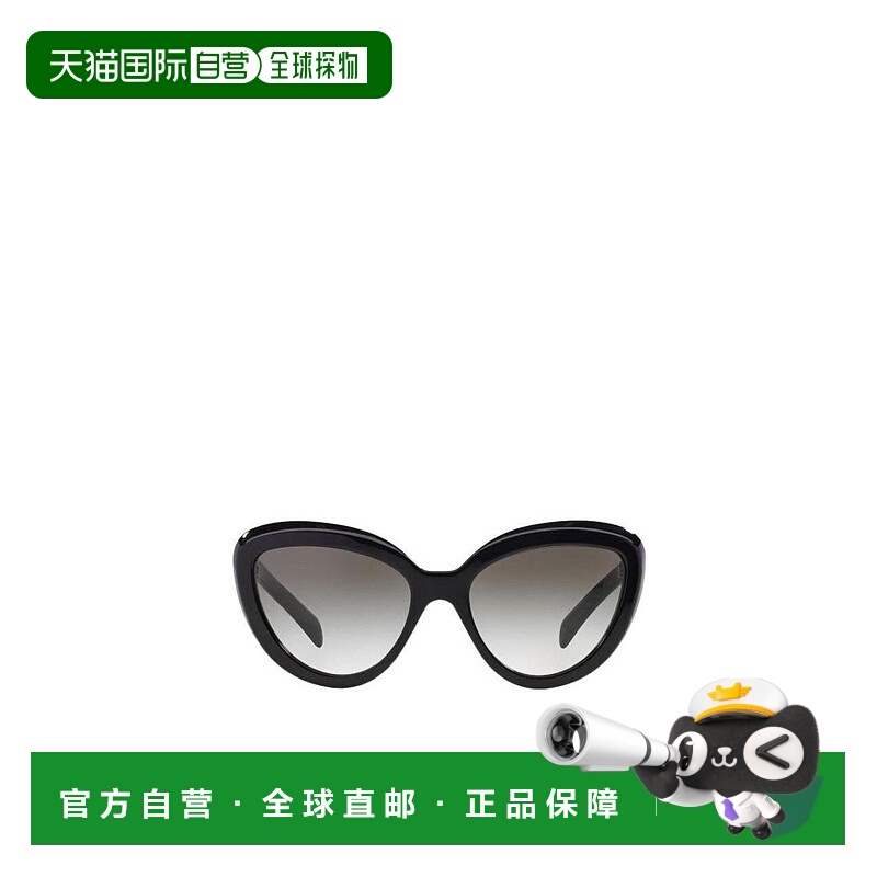 1h可退 香港直邮PRADA 女士眼镜 0PR08RS1AB0A7 AW2021 黑色 徽标