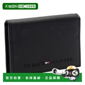 时 男士 Tommy 自营 黑色 Hilfiger 名片夹 001 卡片夹 31tl20x014