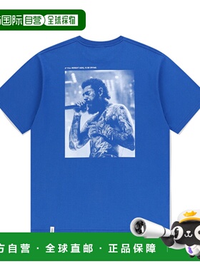 韩国直邮MAHAGRID 男士T恤MG2EMMT520DBL INTERNATIONAL TOUR TEE