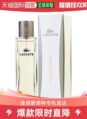 美国直邮LACOSTE LACOSTE 鳄鱼 同名女士香水 EDP 90ml