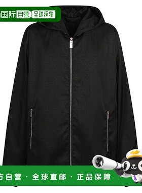 香港直邮GIVENCHY 男士夹克 BM00RP13P9001 CO 黑色 Nylon jacket