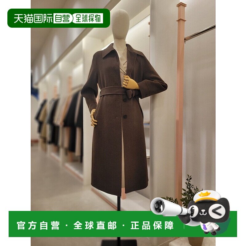 韩国直邮[ITMICHAA] 女款长款毛呢大衣外套 (ITOCYHL771)羊绒羊毛