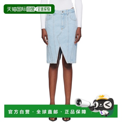 香港直邮Mugler 腰带环半身裙中裙包臀裙 24F6JU0547211