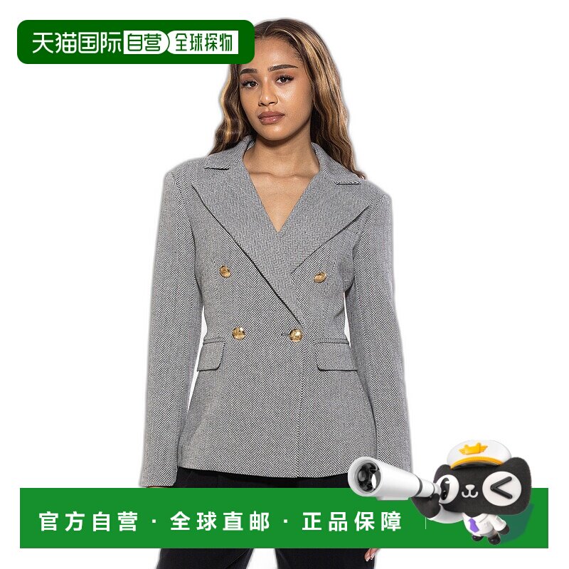 自营 alexia admorFarrah Tweed 西装外套 - 人字纹 美国奥莱直发