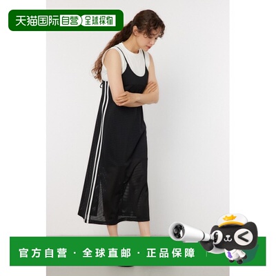 1h可退 日本直邮RODEO CROWNS WIDE BOWL 女士 网状拼接吊带连衣