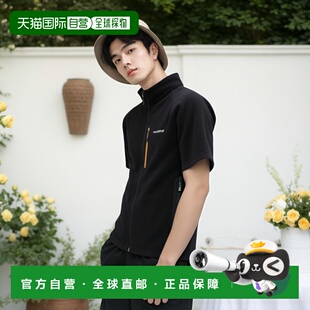 日潮跑腿Montbell蒙贝欧 CLIMAPLUS 200 T 半袖全拉链外套 BK24 X