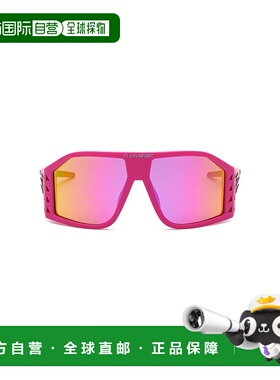 自营 PLEIN SPORT波浪发电机X.02-fuchsafluo 美国奥莱直发太阳镜