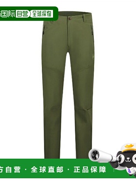 日本直邮 MAMMUT 男士 Trekkers 3.0 软壳长裤亚洲版型 [40284]