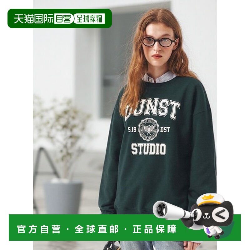 韩国直邮Dunst2023秋冬新品中性风经典女款衬衫UDTS3C109E3卫衣