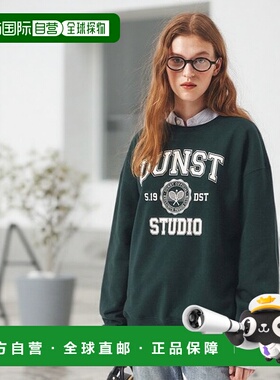 韩国直邮Dunst2023秋冬新品中性风经典女款衬衫UDTS3C109E3卫衣