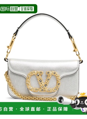 欧洲直邮VALENTINO 华伦天奴 25春夏  6W2B0K53LNK/SILVER/CRYSTA