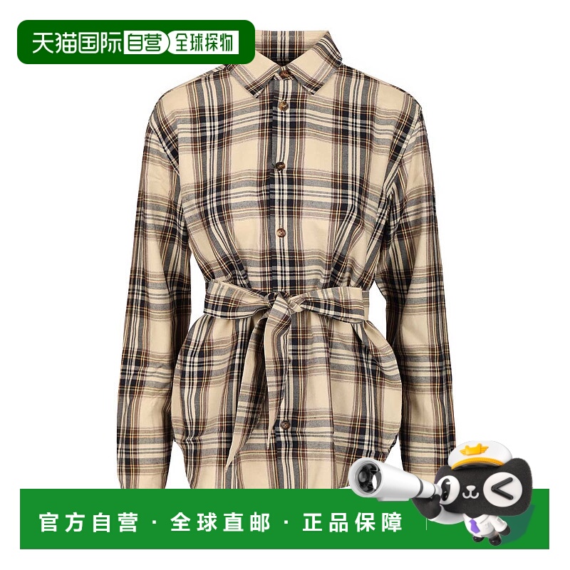 1h可退 香港直邮SAINT LAURENT 女士衬衫 838890Y31VA7300 AW2025