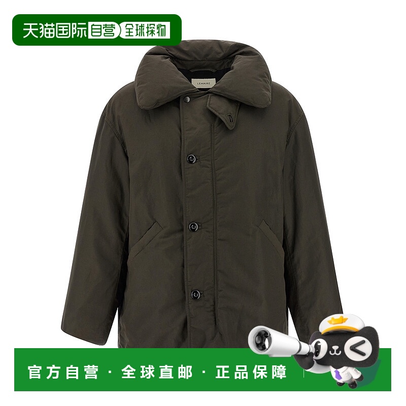 1h可退 香港直邮LEMAIRE 男士大衣 OW1164LF1019BR507 AW2025 灰