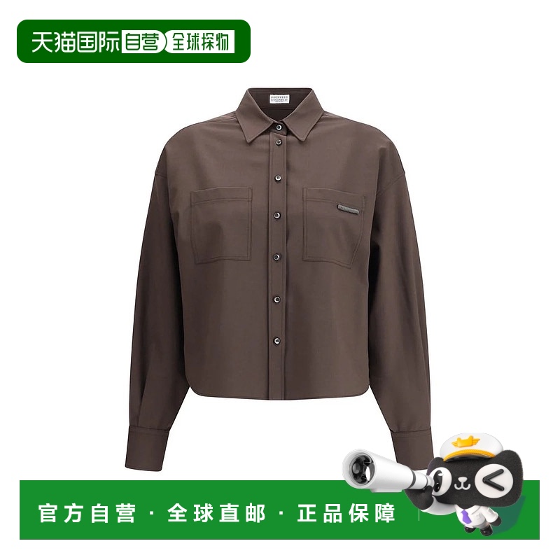 1h可退 香港直邮BRUNELLO CUCINELLI 女士衬衫 MPW07NB206C019 AW