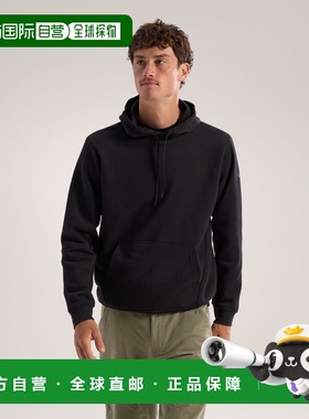 欧洲直邮ARC'TERYX (2025) 男款 Emblem 连帽抓绒衣始祖鸟毛绒