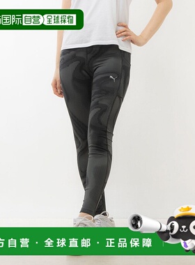 日本直邮 Asics RUN FAVORITES FULL AOP女士田径跑步长款紧身裤