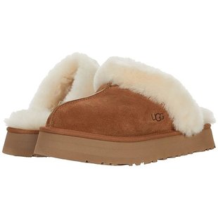 Disquette 女士 Ugg brown棕色 舒適時尚 平底鞋 潮奢