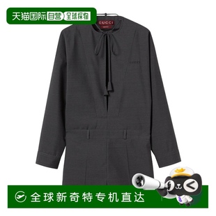 830284ZAR6K1505 1h可退 女士連體褲 SS2025 香港直郵GUCCI 深灰