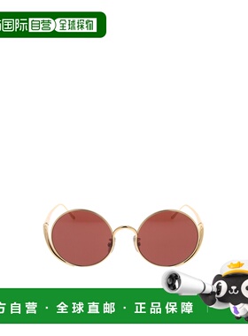 1h可退 香港直邮Loewe 圆形太阳镜 LW40187U