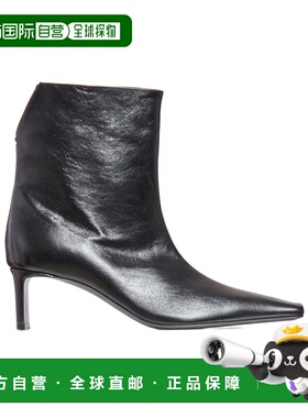 1h可退 香港直邮Khaite 方头短筒靴 F1100907