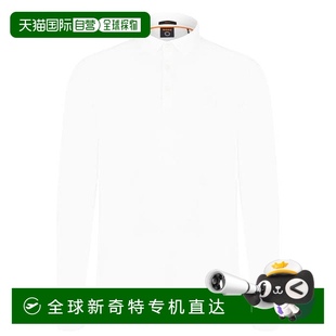 white白色 Passerby Polo衫 舒适时尚 波士 香港直邮BOSS 男士